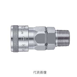 日東カプラ　40SH+40PH  5セット 日東工器 40SH 低圧用ハイカプラ(ソケット) SH型(ホース取付用)