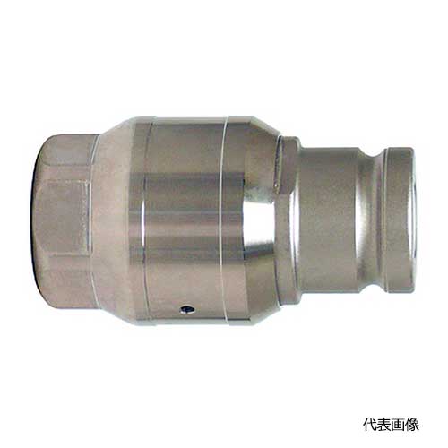 ☆日東工器 FF-4P STEEL NBR フラットフェィスカプラ (プラグ) 相手側R1/2(20905)|工具ショップ