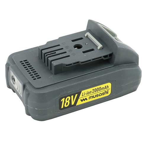 1650円 【爆買い！】 1650円 73％以上節約 ☆ムサシ LiB-20 18Vバッテリー 藤原産業