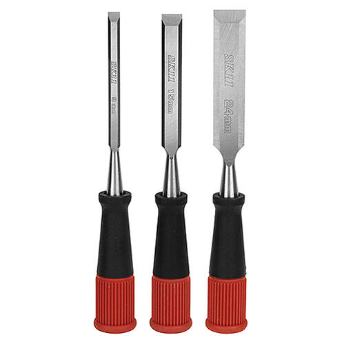 楽天市場】【ハンマー付き】木工ノミセット DIY 平ノミ 叩きのみ 6mm