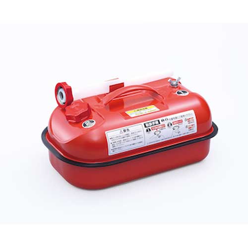 ☆BAL/バル　1652　ガソリン携行缶　10L　赤　コード（4500178）
