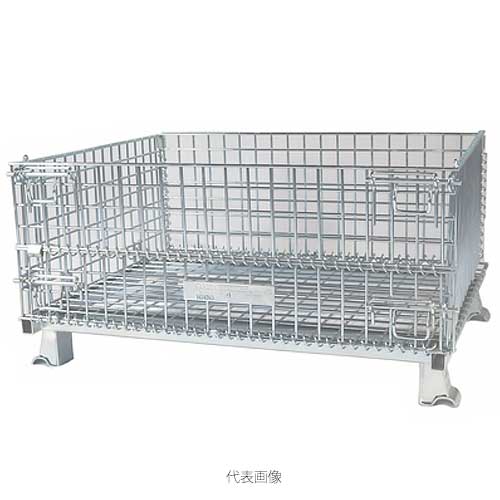 【法人向け】☆サンキン　SC-3-1/2　メッシュパレット　コイルタイプ　1000×800×510　最大積載量1000kg　【代引き不可】【車上渡し】