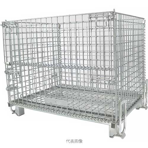 【法人向け】☆サンキン BK-3 メッシュ調色板 段積み鉤括弧印字機 1000×800×850 最大限度積み上げる量1500kg 【代引っ張ること不可】【車上乗り合い船】