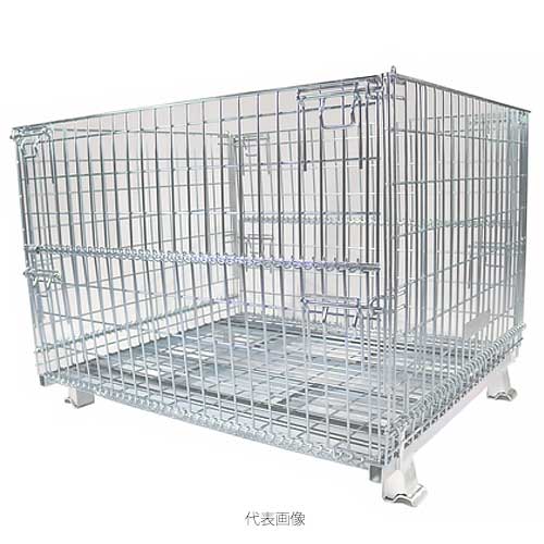 【法人向け】☆サンキン　CMS-4　メッシュパレット　ニューマルチタイプ　1200×1000×900　最大積載量1000kg　【代引き不可】【車上渡し】