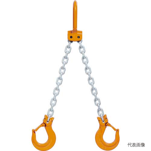☆象印　2-W-H-5　チェーンスリング100　ピンタイプ　使用荷重0.8t　5.0mm　　コード(3770745)