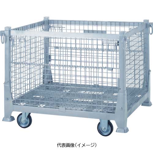【送料都度見積】☆テイモー 1012HPXC （旧品番1012HPC） 吊りパレット キャスター付き 1000×1200×973 最大積載量700kg 【法人向け】【代引き不可】【車上渡し】