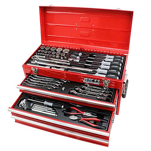 ☆SK11 SST-19117RE 整備工具セット レッド 藤原産業