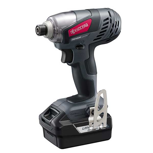 【特価】☆京セラ　DID1806L5　充電式インパクトドライバー　18V　（電池パック・充電器・ケース付）　(657850A)｜工具ショップ