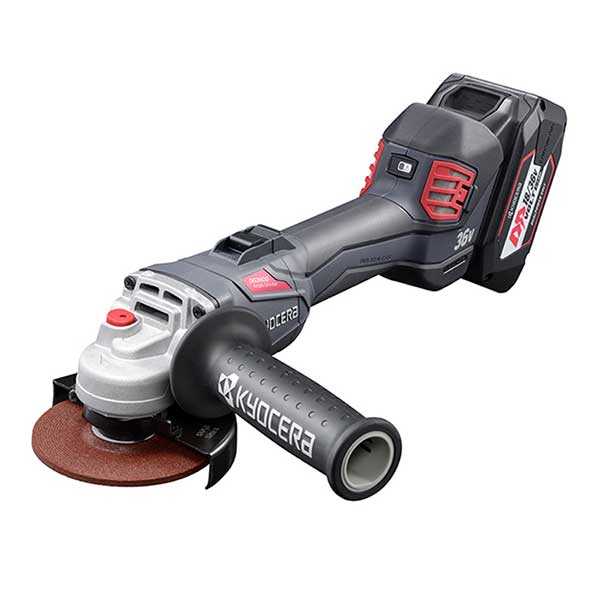 ☆京セラ　DG3600L2　充電式ディスクグラインダ　36V　砥石径100mm　スライドスイッチ　（電池パック・充電器・ケース付）　(629806A) 26,555円