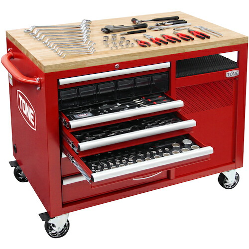 ☆TONE/トネ TCXT9120 アイランドキャビネットセット 全160点 【車上乗り合い船】【代引っ張ること不可】