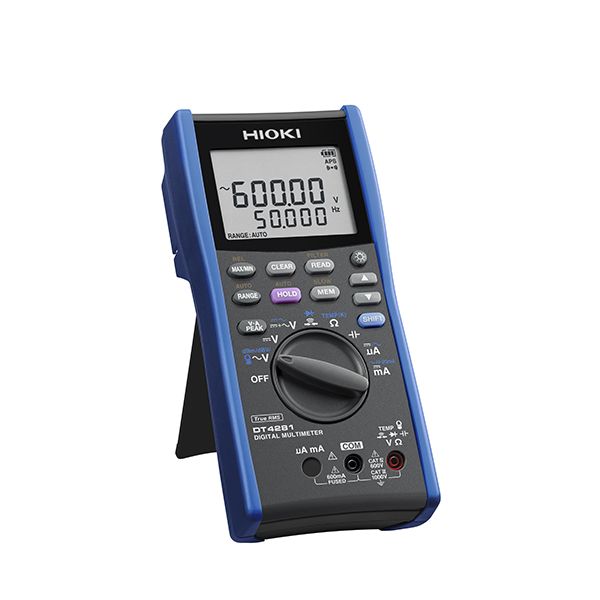☆日置電機/HIOKI　DT4281　デジタルマルチメータ（L9207-10付）　　コード（0570-12-1428100）