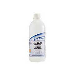 ☆ハンナ　HI 5013　pH標準液 pH 13.00　証明書付　500mL　　コード（1371-01-0004090）