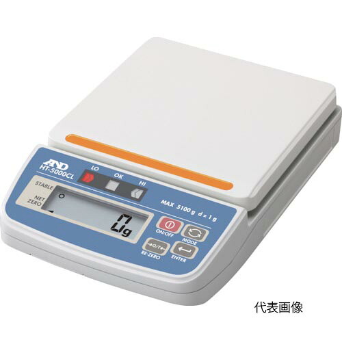 ☆エー・アンド・デイ（A\u0026D）HT-5000CL コンパレータライトつきデジタルはかり  吊りひも（0067-13-0008240）