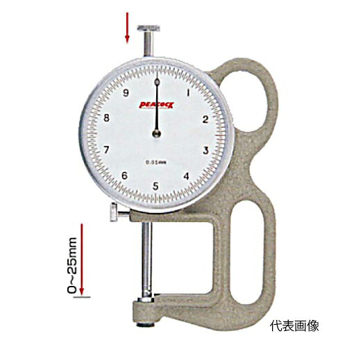☆尾崎製作所/PEACOCK　Q-1　ダイヤルスイフトゲージ　　コード（0120-02-0001460）