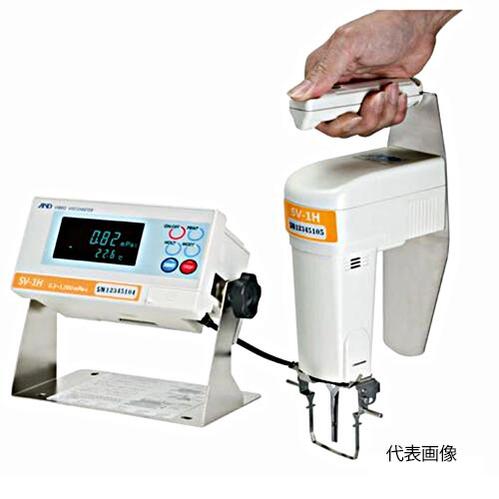 【代引き不可】☆エー・アンド・デイ（A&D）　SV-10H　音叉振動式粘度計　ＳＶ&minus;Ｈシリーズ　ハンディタイプ　ＳＶ型　表示範囲：０．３～１００００ｍＰａ・ｓ　　コード（0067-08-0010070）｜工具ショップ