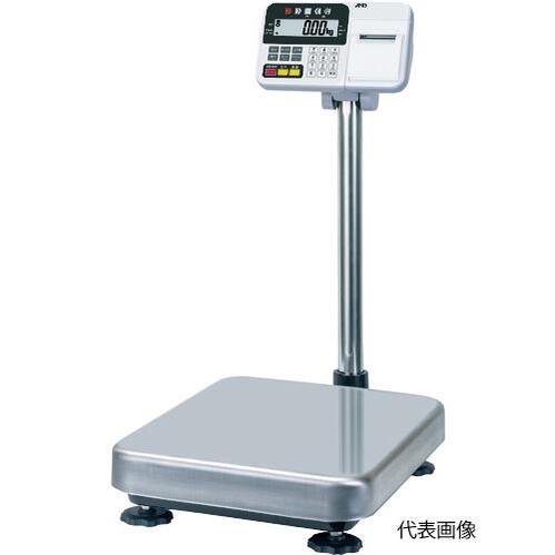 【代引き不可】☆エー・アンド・デイ（A\u0026D） HW-100KCP 防塵・防水デジタル台はかり（内蔵プリンタ付） ひょう量１００ｋｇ  コード（0067-11-0004570）