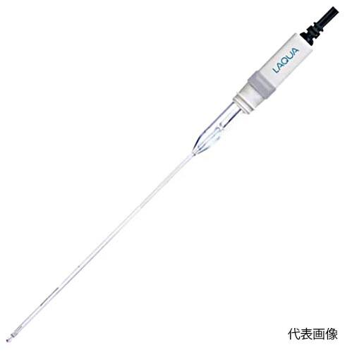 ☆堀場製作所/HORIBA　6069-10C　極細試験管用 pH複合電極　　コード（0619-01-0001200）