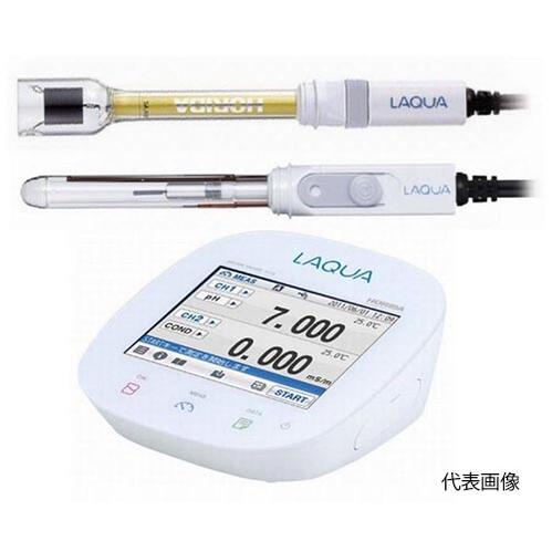 ☆堀場製作所/HORIBA　F-74SP　卓上型pHメータセット（3551-10D/9615S-10D付）　　コード（0619-01-0002370）
