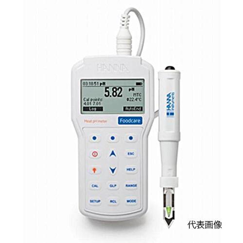 ☆ハンナ　HI 98163　肉用pH/ ℃計　　コード（1371-01-0015680）｜工具ショップ