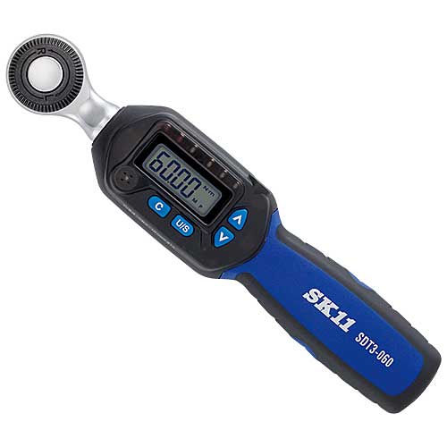 ★SK11 SDT3-060 デジタルトルクレンチ 9.5粍 価値付ける活動の領域：3.0～60N・m  藤原製造 DIY・工具-手動工具