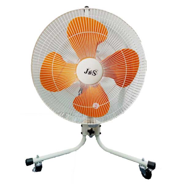 【代引き不可】☆J&S　J45K　開放型キャスター扇　単相100V　45cm　プラスチック羽根｜工具ショップ
