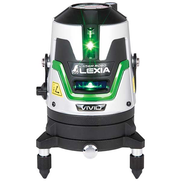 【代引き不可】☆シンワ　69758　レーザーロボ　LEXIA VIVID 51　グリーン　自動追尾　本体のみ　レーザー墨出し器　レクシア