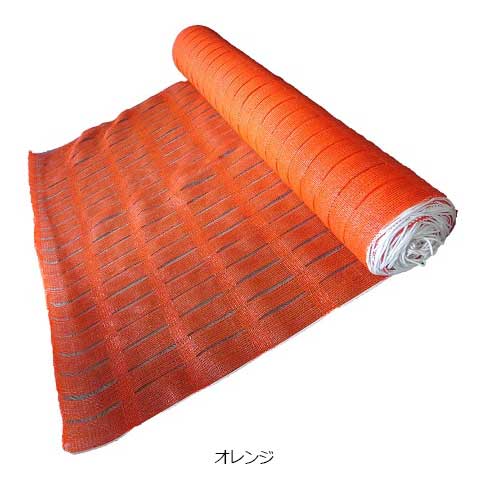 【法人向け】☆ケーマックス　094KMFNO1S5　フェンスネット　1.5ｍ&times;50ｍ　2本入　オレンジ　【代引き不可】｜工具ショップ
