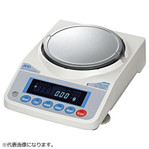 ☆エー・アンド・デイ（A\u0026D) FZ-5000i+FXi-09-JA 内蔵乾電池型・目盛り調整用沈子内蔵汎用陰電子天びん 0.01g/5200g  計測（天びん・台はかり）