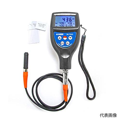 【代引っ張ること不可】☆SATOTECH MJ-TG2C  デュアル印字機膜厚計 引きはなす型（鉄/非鉄両用 細径プローブ付き添い人）