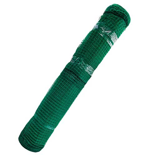 シンセイ 4571191197580 直送 代引不可・他メーカー同梱不可 ステン入り猪鹿ネット 16cm目合　2×20ｍ　ステン2本（張ロープを手編仕様） 法人向け☆シンセイ 多目的ネット （張ロープ付） 150mm