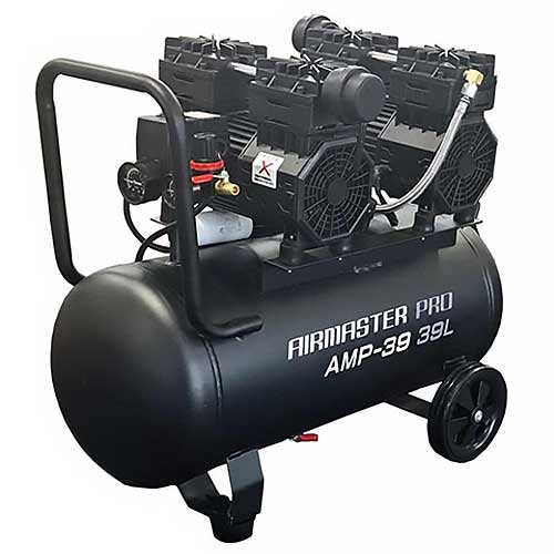 【法人向け】☆シンセイ　AMP-39　静音オイルレスコンプレッサー 39L　（4582572513950）【代引き不可】