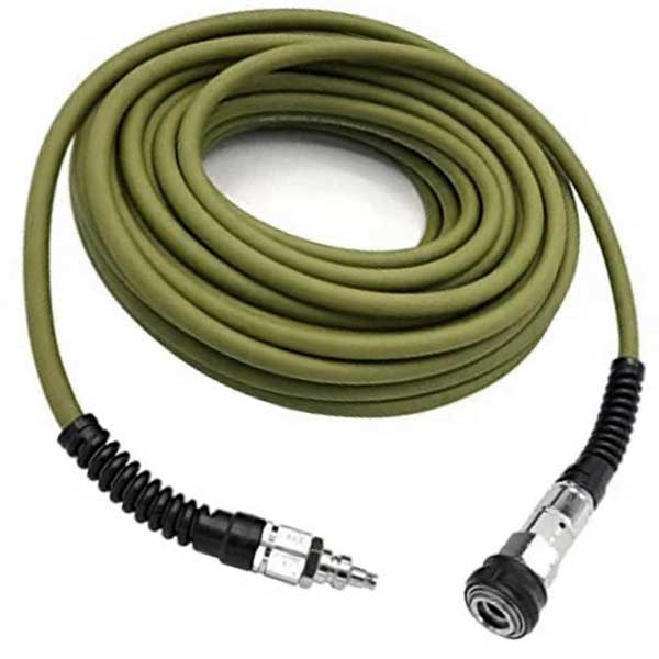 ☆H\u0026M会社企業 高圧ソフトエアホース 口径6粍 3.0MPa 長さ10m(TKH610COB)・15ｍ(TKH615COB)・20ｍ(TKH620COB)・30m(TKH630COB) コブラ オリーブ色つや