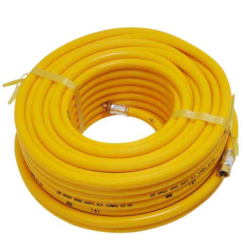 ☆セフティ－３　I-14　動噴用ホース　30m　金具付　　藤原産業