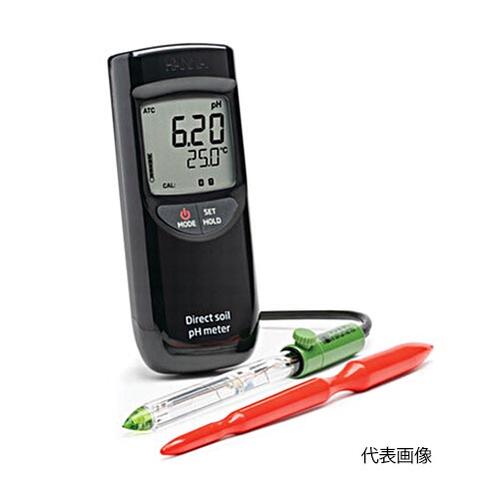 ☆ハンナ　HI 99121D　ポータブルpH/℃計 (土壌ダイレクト用)　　コード（1371-01-0016210）｜工具ショップ 54,634円