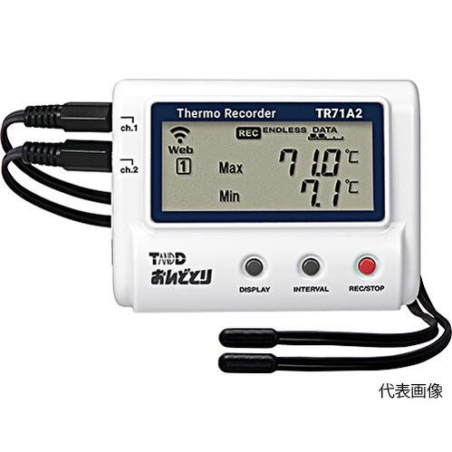 ☆T\u0026D TR71A2 おんどとり クラウド相応う気温湿度資料ロガー  吊りひも（1065-01-0000140）