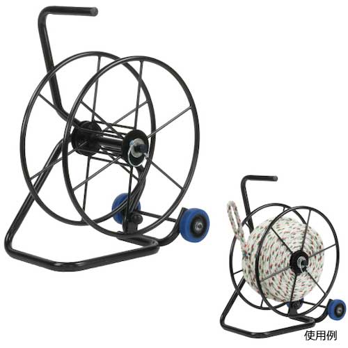 【法人向け】☆JEFCOM/ジェフコム　RDL-500C　ロープリール（キャスター付）　【代引き不可】｜工具ショップ 26,136円