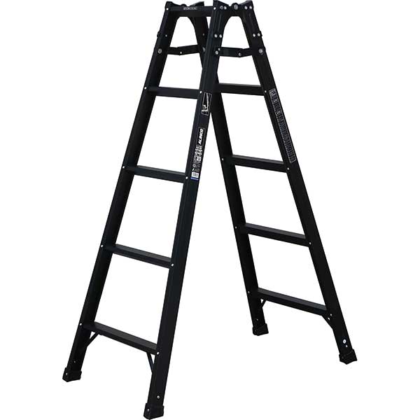 【代引っ張ること不可】☆ALINCO/アルインコ KUR-150 掛けはしご兼用脚立 KUR150 【第四次元特定化不可】