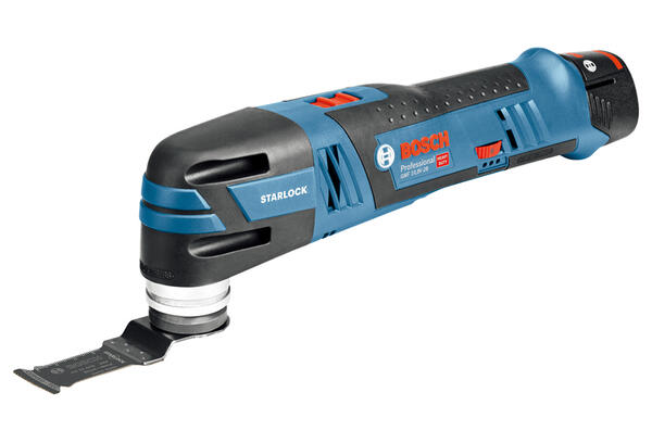 【代引っ張ること不可】☆ボッシュ/BOSCH GMF10.8V-28 コードレスマルチツール （2.0Ah蓄電池1個、申し受ける器、入れものL-BOXX136付)