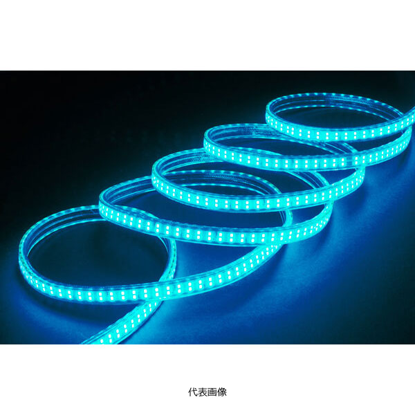 ☆ハタヤ/HATAYA LTP-10(B) LED磁気テープ点火装置単体 青手合い 発しる面長10ｍ 片面発しる手合い 室外用