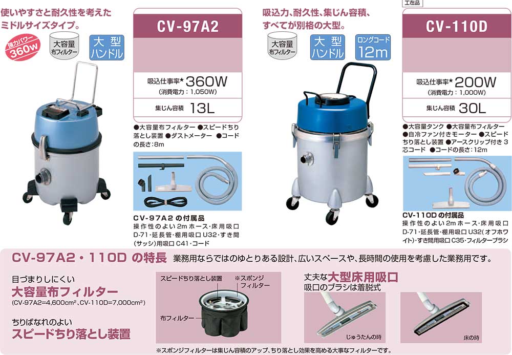 お買い得！】 日立 CV-21 布フィルター<br>《エレベーターや階段に