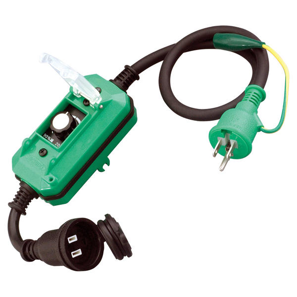 ☆日動　SPB-E011W　スピードコントローラー100V　ボックスタイプ　屋外型　0.9ｍ　アース付　　コード(8147491)｜工具ショップ