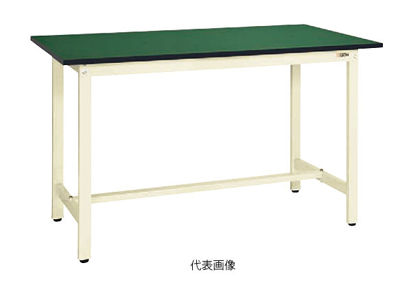 【代引き不可】☆サカエ　KSD-096FEI　軽量作業台ＫＳＤタイプ（ＲｏＨＳ１０指令対応）　サカエリューム天板　W900×D600×H900ｍｍ　アイボリー　（039301）