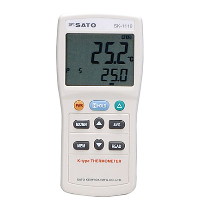 ☆佐藤計量器/SATO　SK-1110　デジタル温度計　 (指示計のみ)　(8014-03)