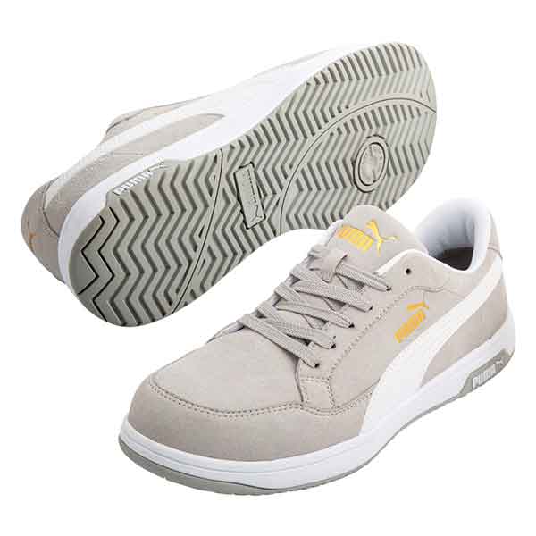 ☆ピューマ/PUMA NO.64.218.0 Airtwist 2.0 エア湖捩じり2.0 Gray Low 薄墨色・置き目 (23珊～30.0珊) Heritage ヘリテイジ やり方靴 セーフティシューズ