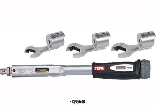 ☆TONE/トネ　T8D13RSQ30　差替式トルクレンチクイックスパナヘッドセット　差込部8mm　スパナヘッド３個付　(8DRSQ-8,10,12)