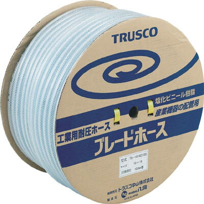 ☆【代引き不可】TRUSCO/トラスコ中山 TB1016D100 ブレードホース 10X16mm 100m (2281741)|工具ショップ