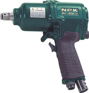 ☆日本ニューマチック/ＮＰＫ ワンハンマ 差しひびき鍵 NW-1600HA 差込角12.7粍 アンビルＲ式 ２５３５８ 吊りひも(2211882)