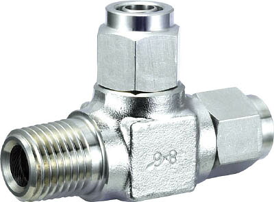 ☆TRUSCO/トラスコ中山　SUSメイルランティ　適用チューブ径10X8　ねじR1／4　　TS1002RT　　(2561417)
