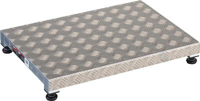【代引っ張ること不可】☆TRUSCO/トラスコ中山 TFS0645AL 低床用軽銀製足取り 600X450XH90～120   (3362256)