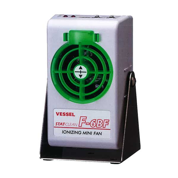 ☆VESSEL/ベッセル　F－6BF　静電気除去ミニファン　卓上小型ファン